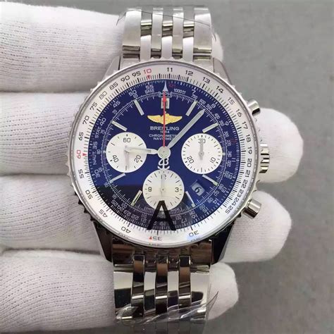 breitling navitimer world blue replica|breitling watch authentication.